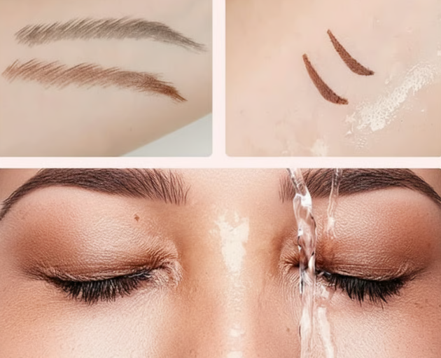 Στυλό Eyeliner με διπλή κεφαλή και περιστρεφόμενο σχεδιασμό